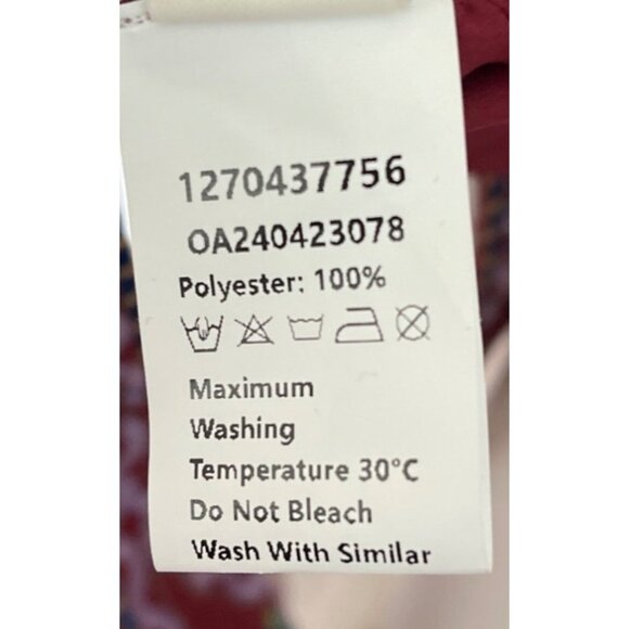 Commense Boho Embroidered Crop Top XS Festival Western Beach Coastal Hippie - Picture 5 of 7